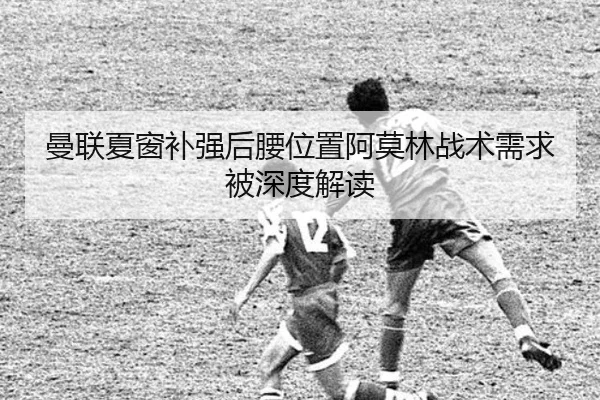 曼联夏窗补强后腰位置阿莫林战术需求被深度解读
